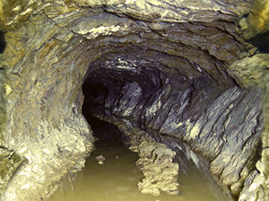 a dark inviting passage..
