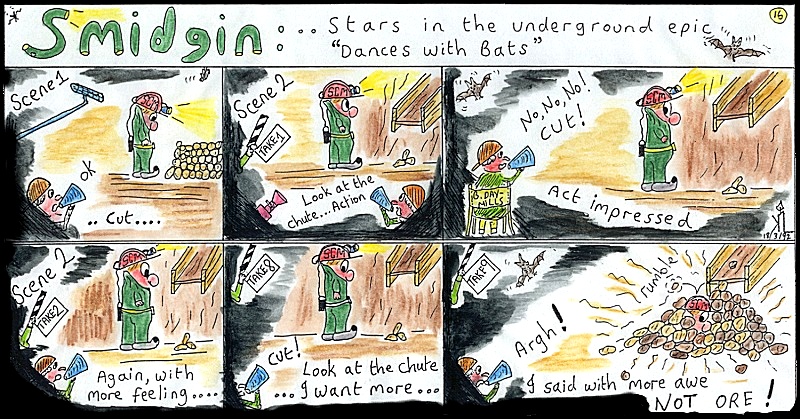 Smidgin No.16 - Stars in the underground epic 'Dances with Bats'