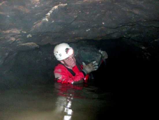 Wading with Gear, &copy; Andy Kennelly
