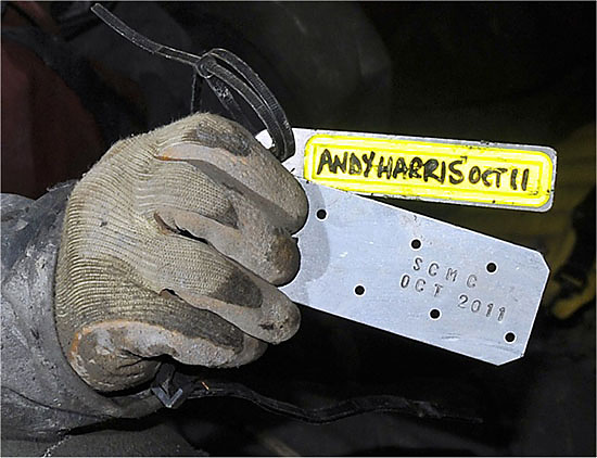 Andy's Tags, &copy; Kelvin Lake